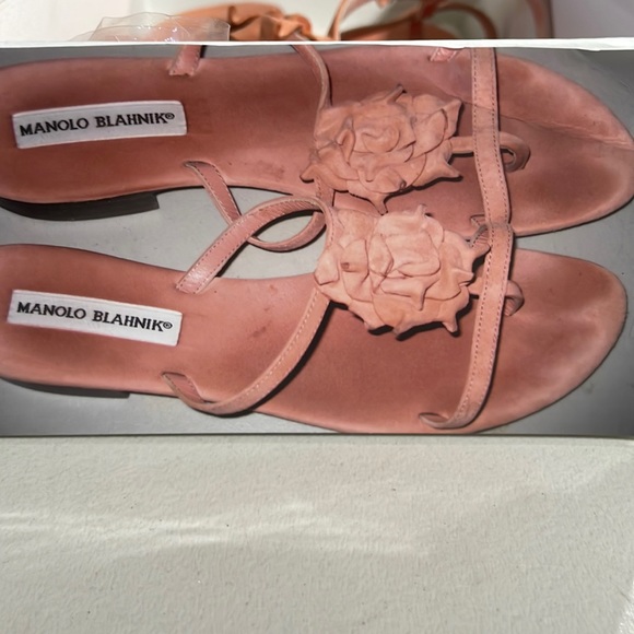 Manolo Blahnik slides - Picture 1 of 7